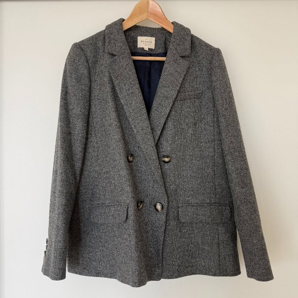 Sezane Christie jacket in Grey - 40 - Picture 3 of 16